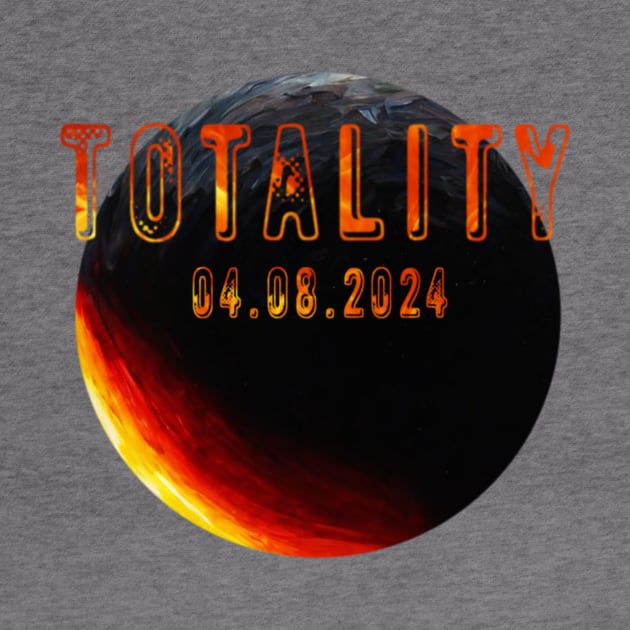 Totality Total Eclipse 04.08.2024 by Little Duck Designs